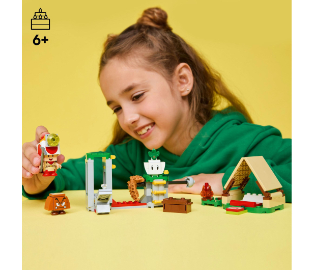 LEGO Super Mario 72040 Captain Toad i obóz - 1331712 - zdjęcie 4